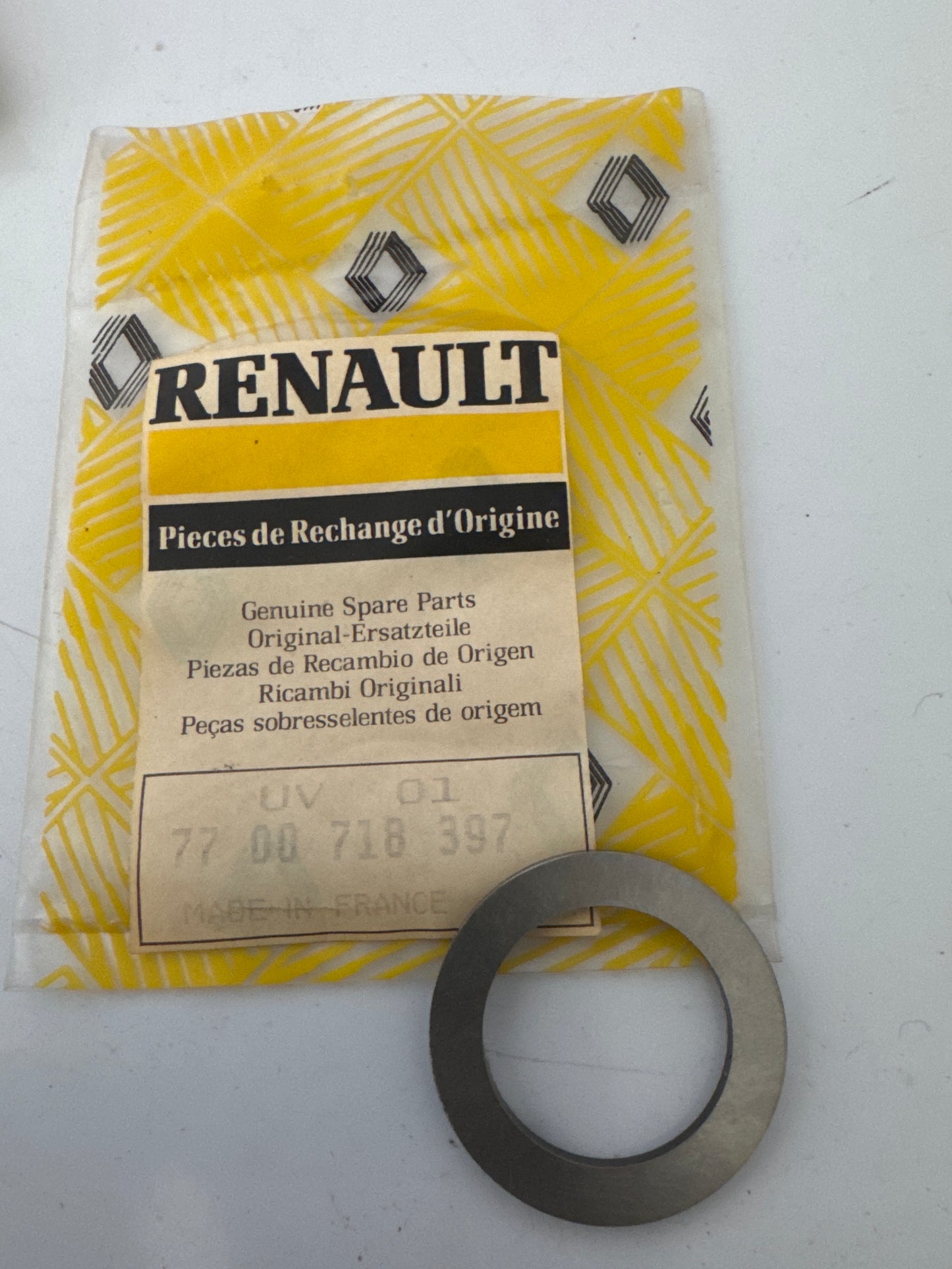 7700718397, *RONDELLE PLTE 25, Renault