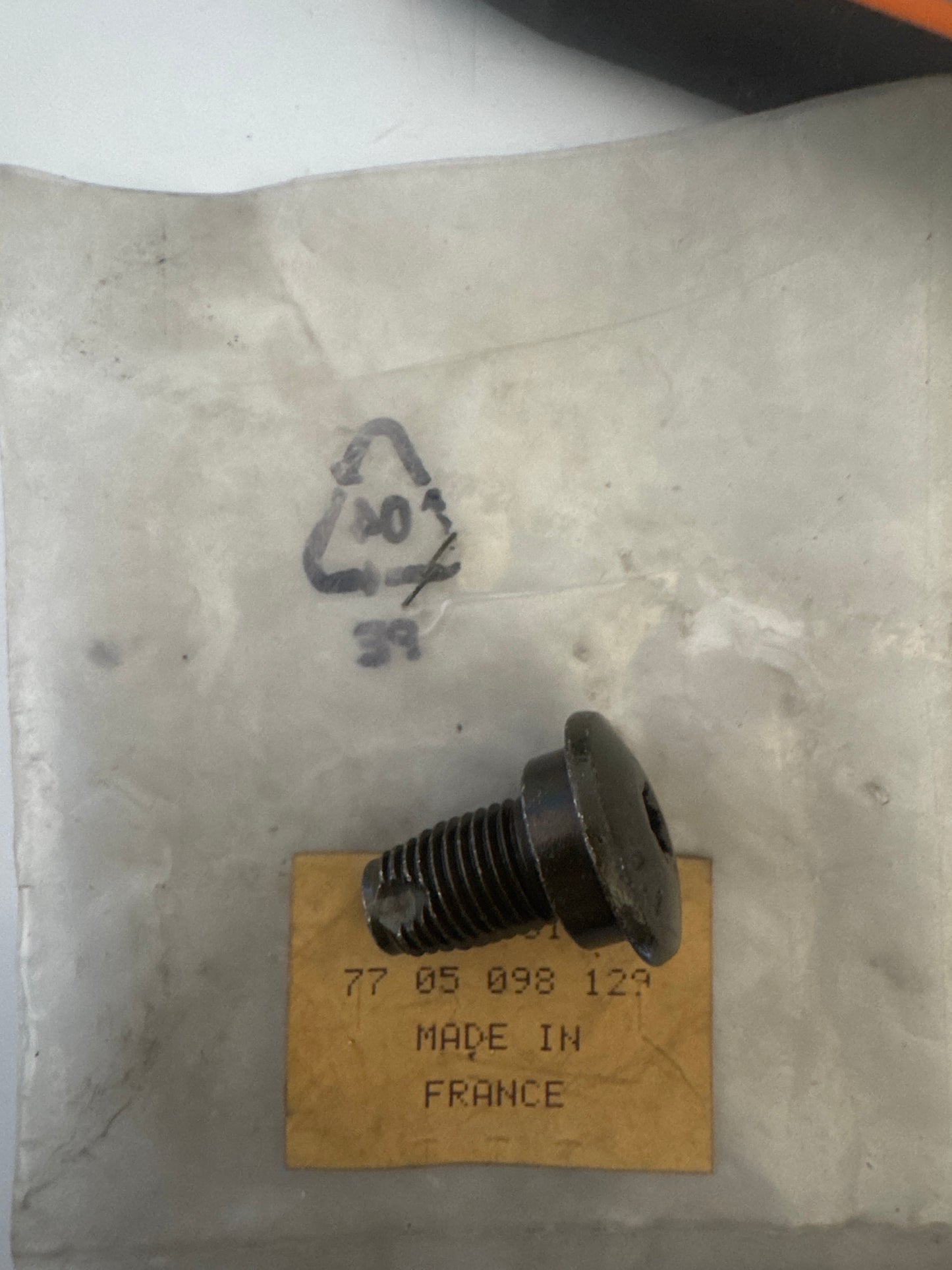 7705098129, TORNILLO, Renault