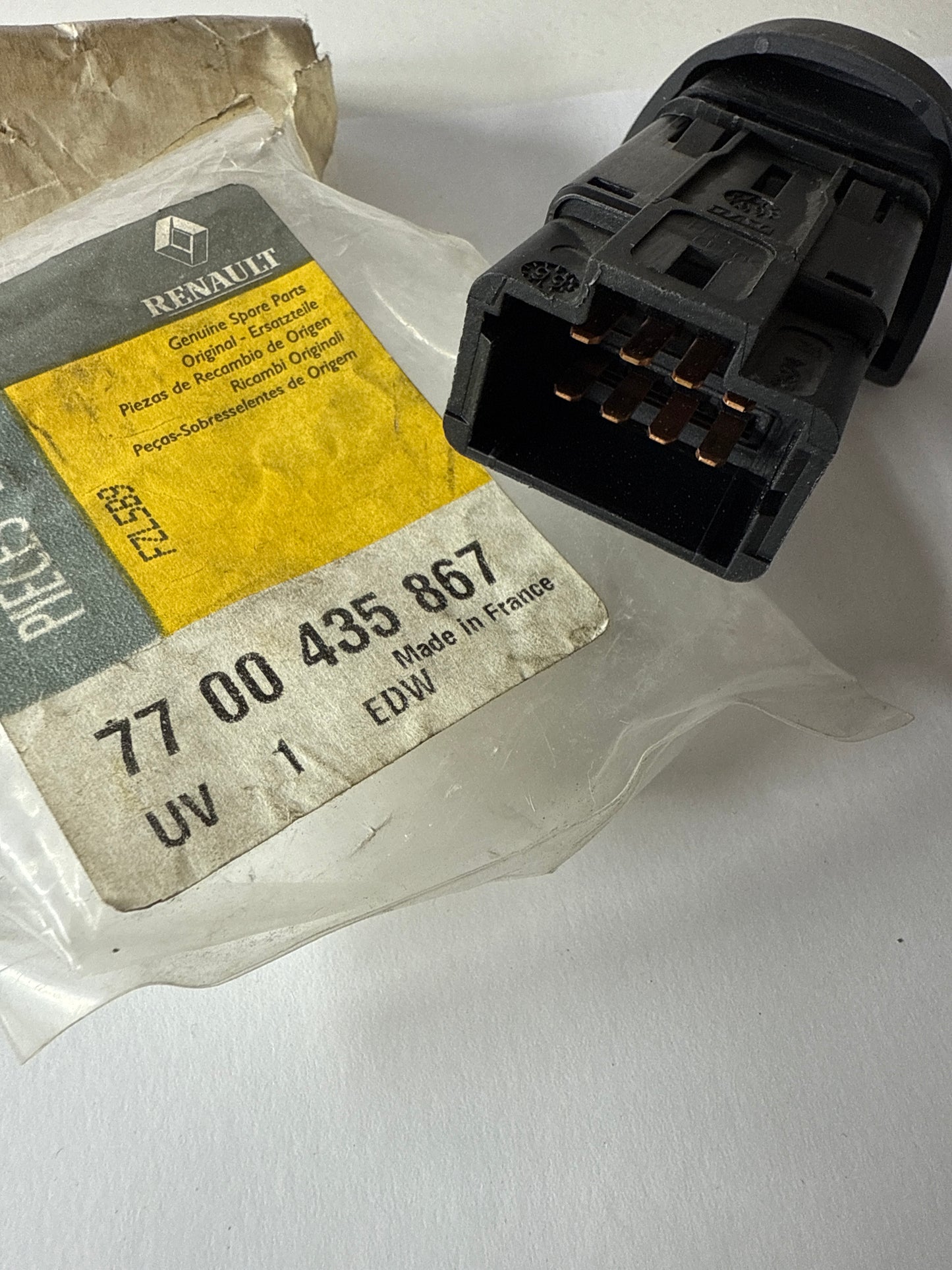 7700435867 - INTERRUPTOR WARNI - Renault