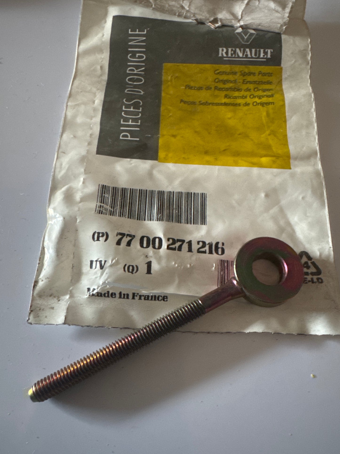 7700271216, TIRANTE, Renault