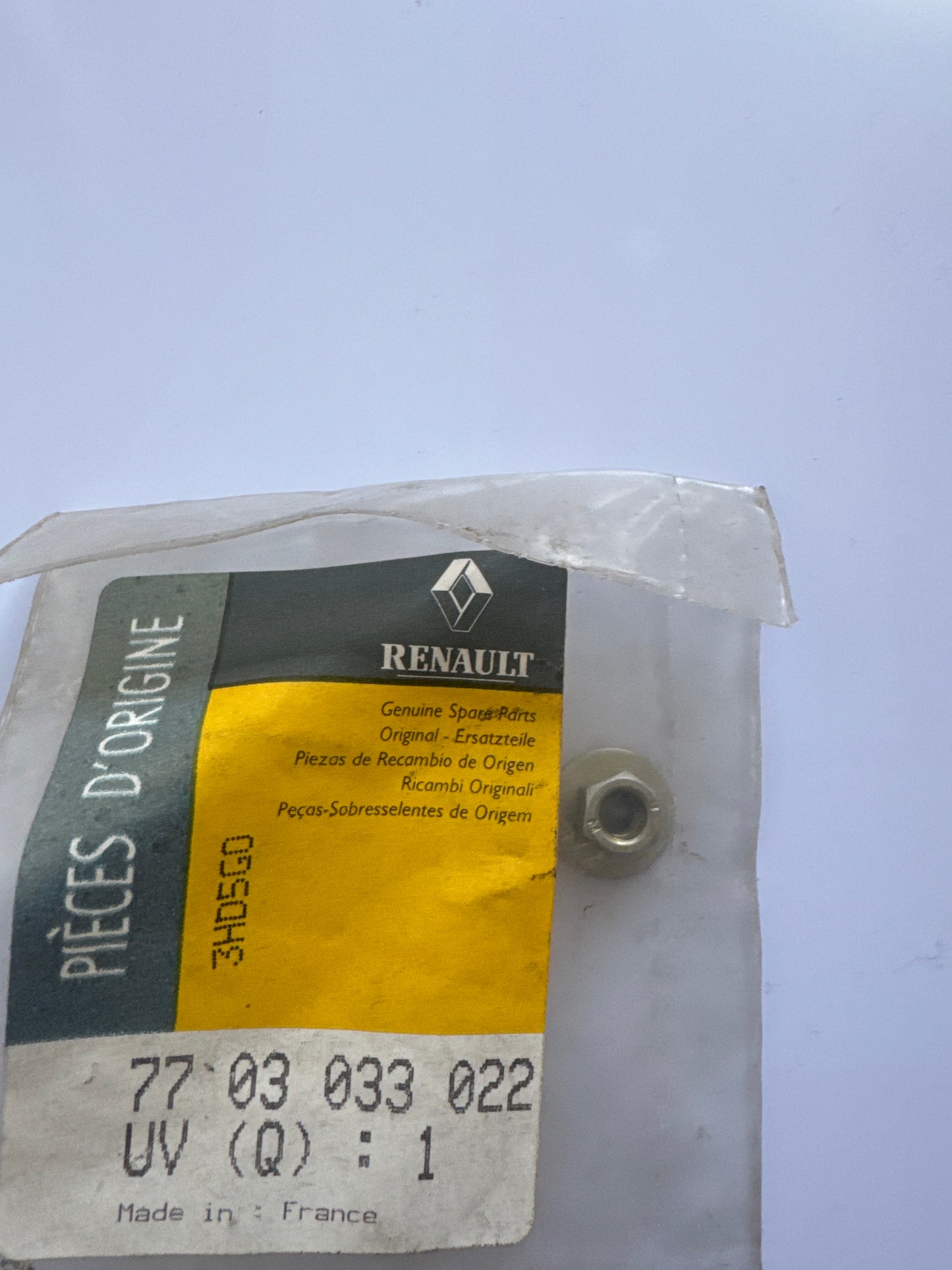 7703033022, TUERCA, Renault