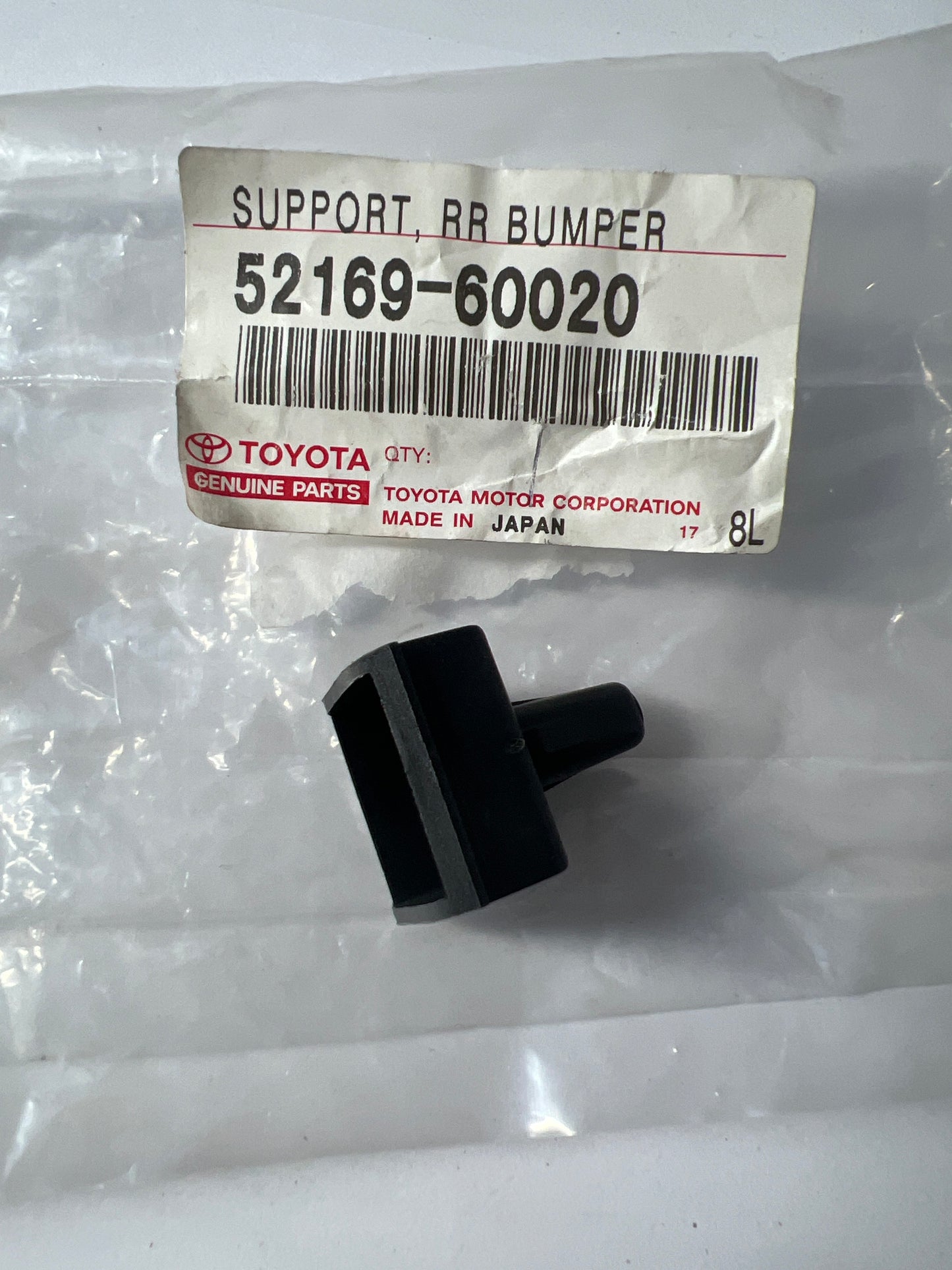 52169-60020, 52169-60020 REAR BUMPER & BUMPER STAY, toyota, Toyota - Lexus