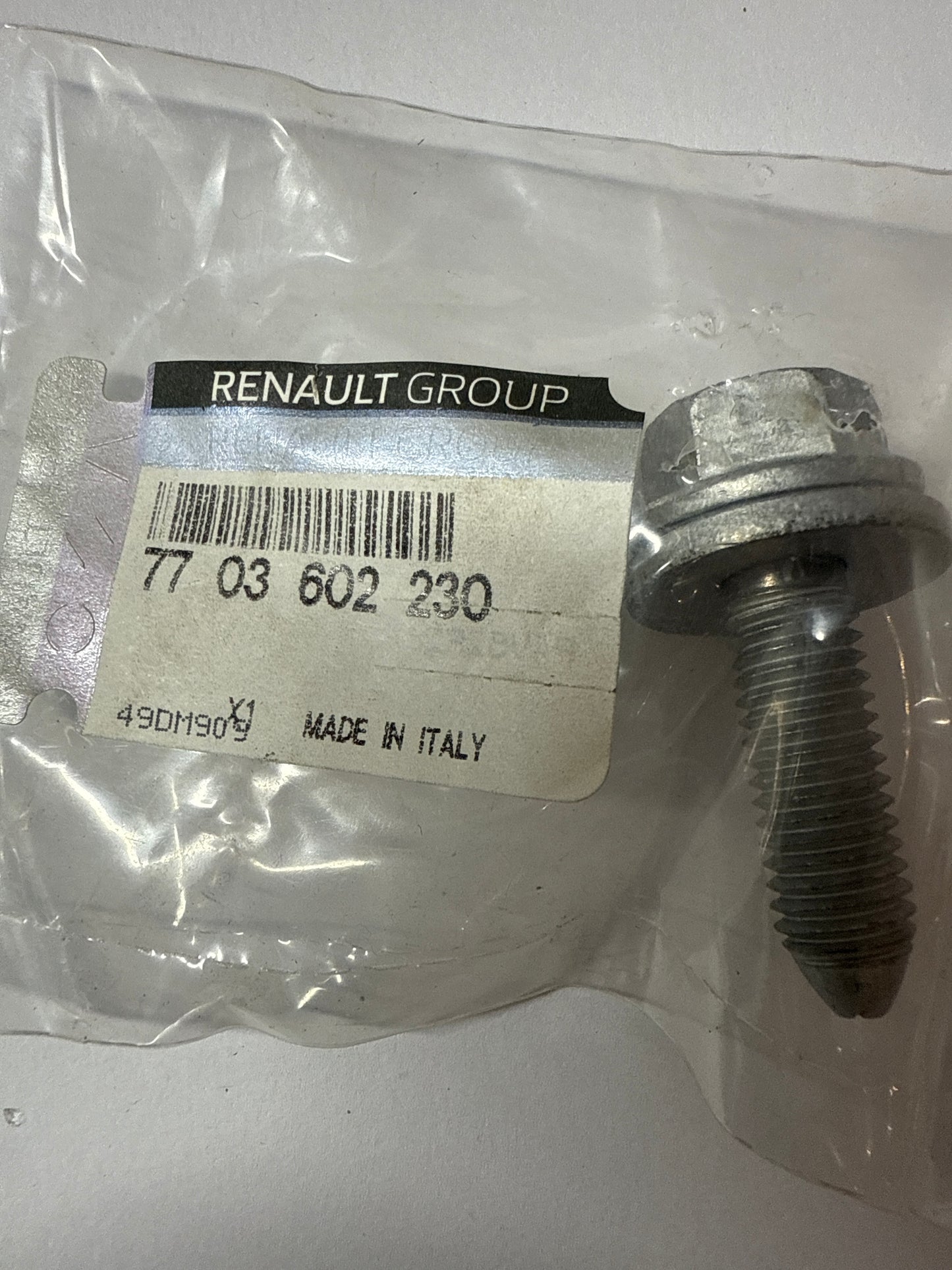 7703602230 - TORNILLOS - Renault
