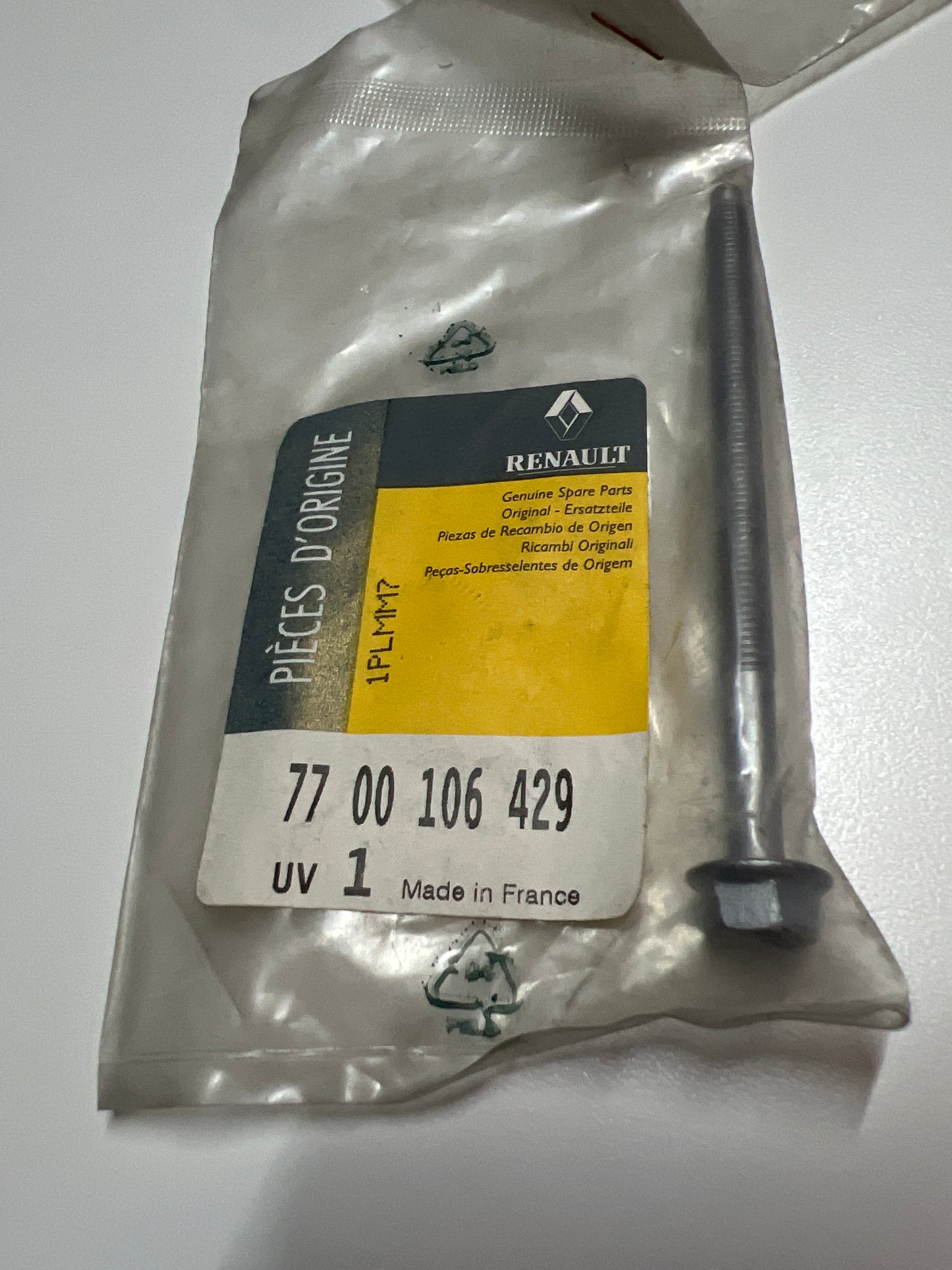 7700106429 - TORNILLO - Renault