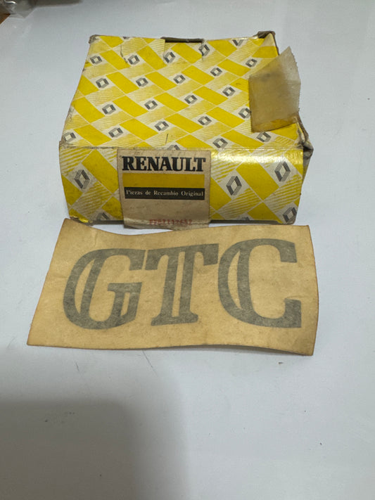 7702112452, MONOGRAMA GTC AZUL, Renault