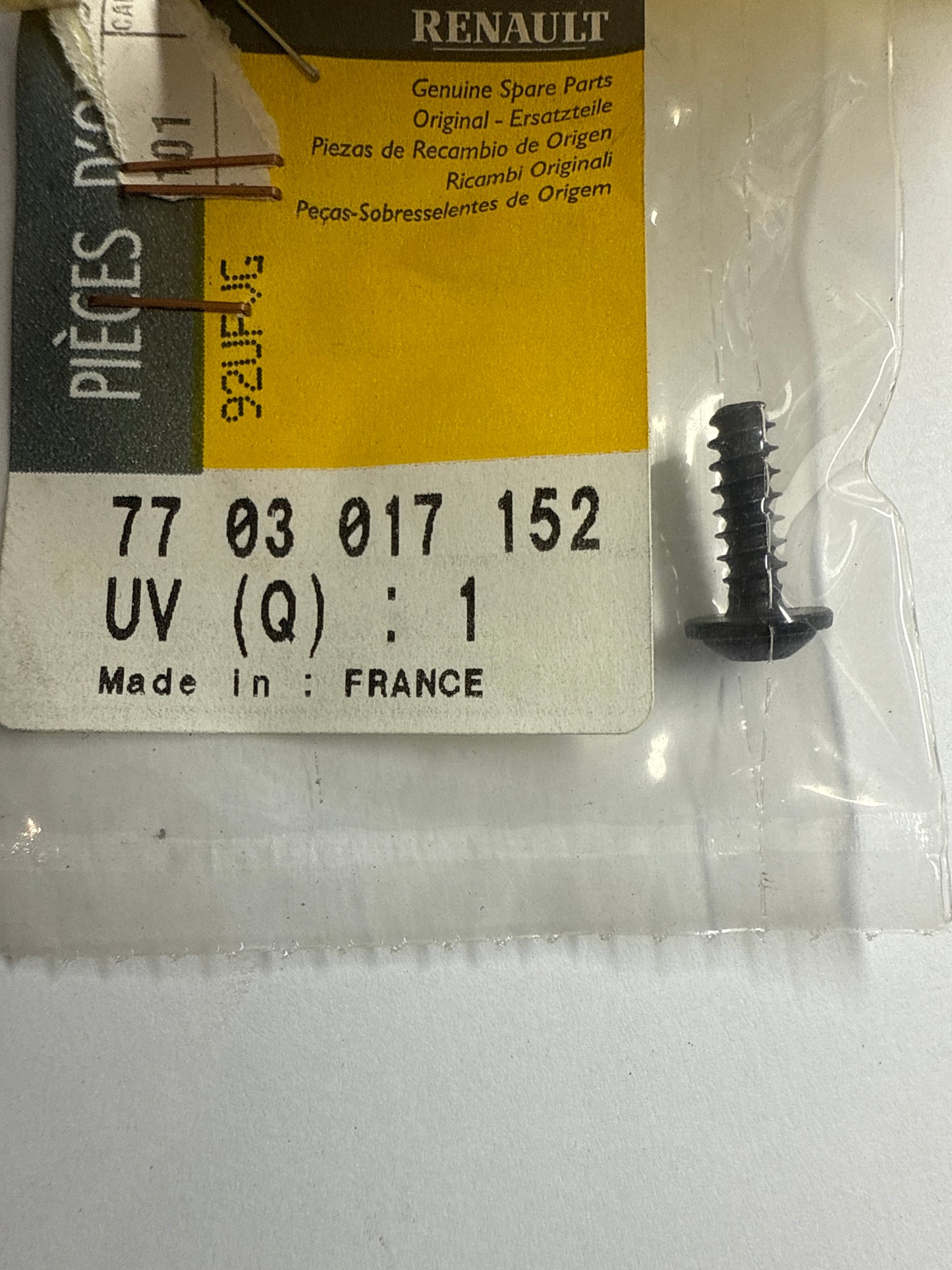 7703017152, TORNILLO 5-16F, Renault