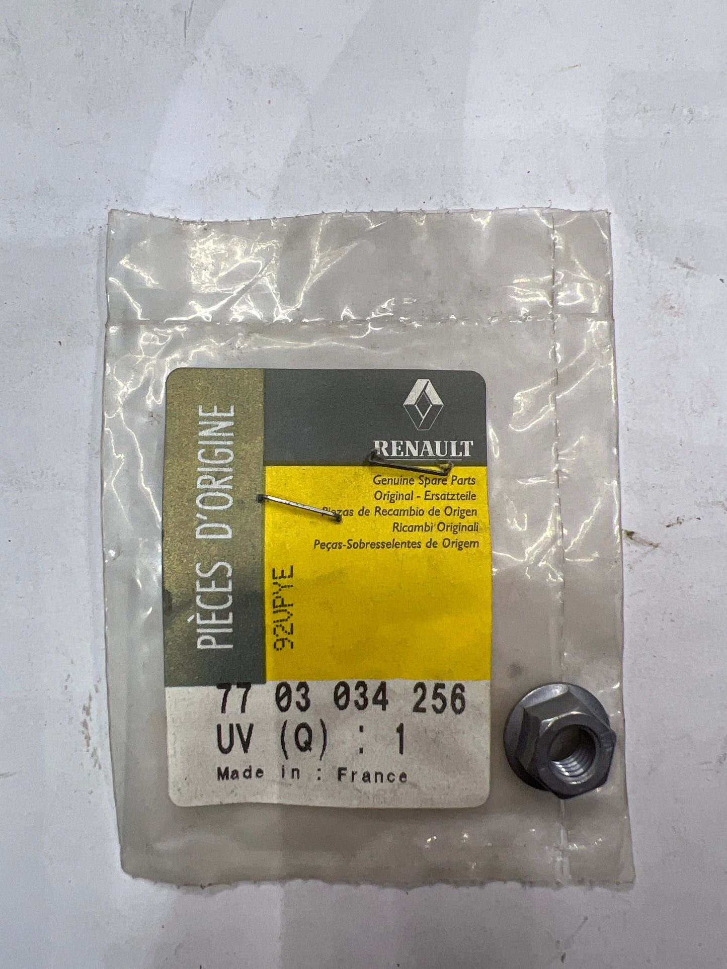 7703034256 Tuerca RENAULT