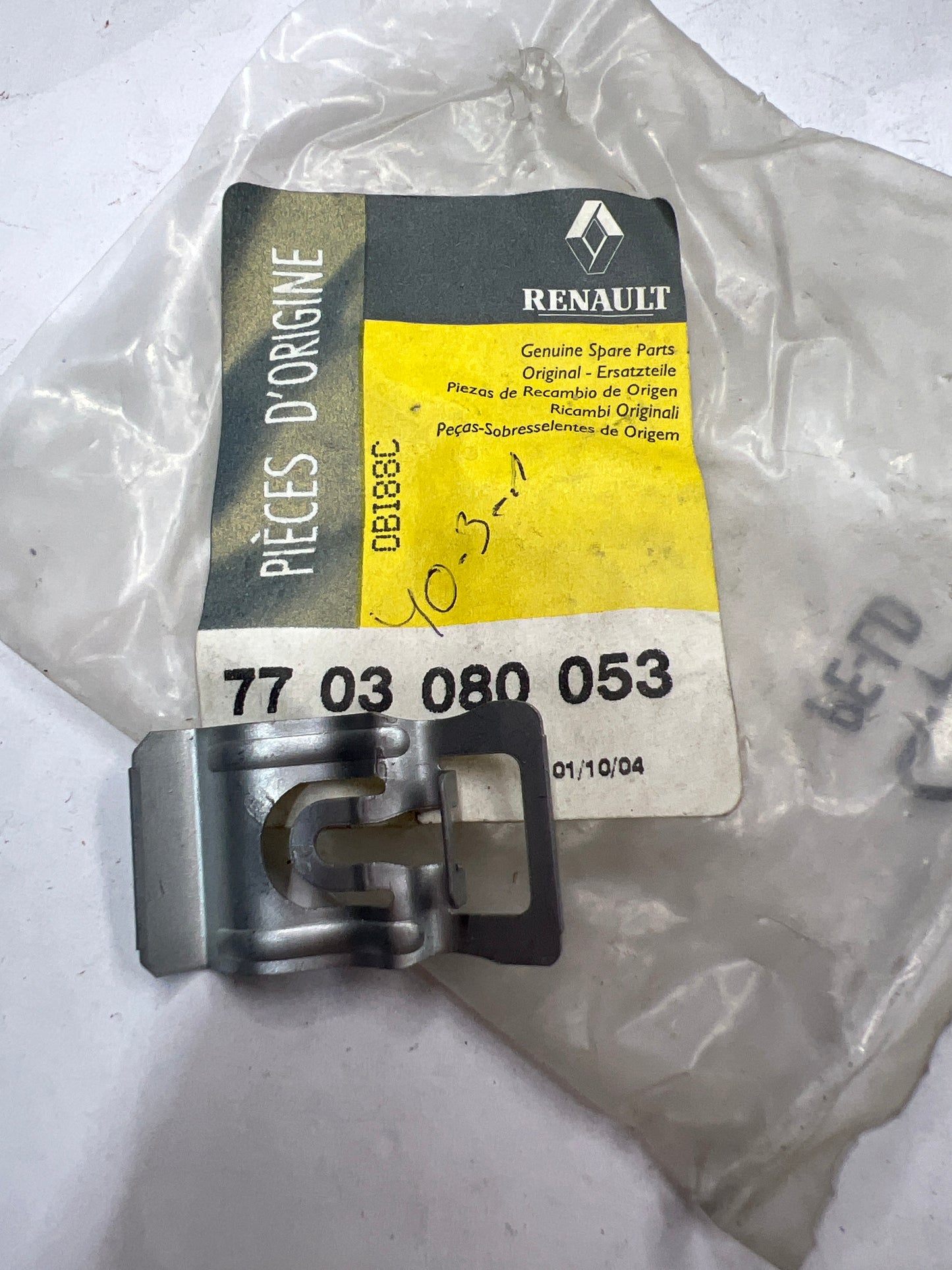 7703080053 GRAPA FIJACION RENAULT