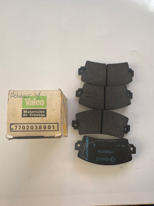 7702038901, PASTILLA DE FRENO X1, Renault