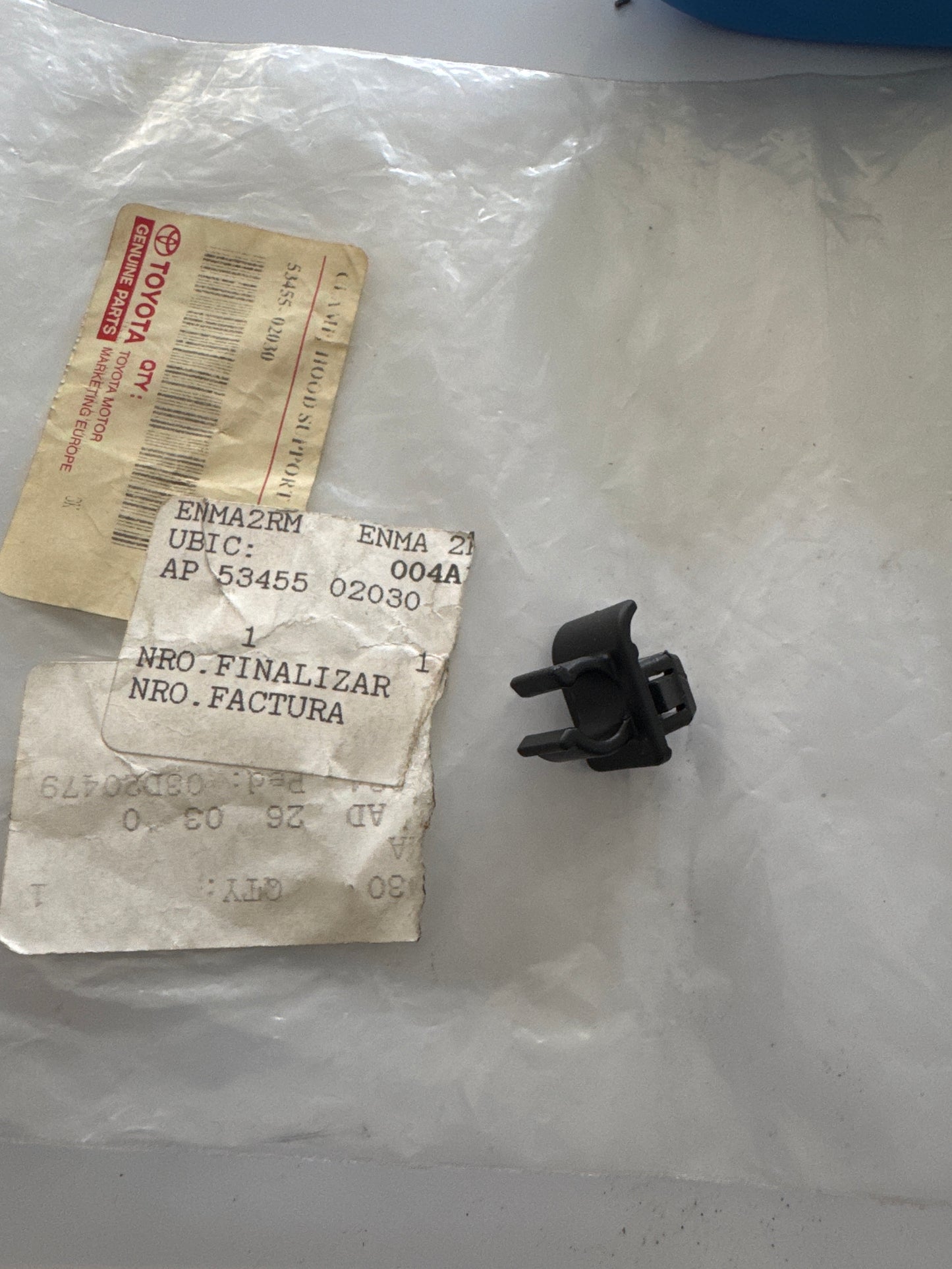 53455-02030, 53455-02030 HOOD LOCK & HINGE, toyota, Toyota - Lexus