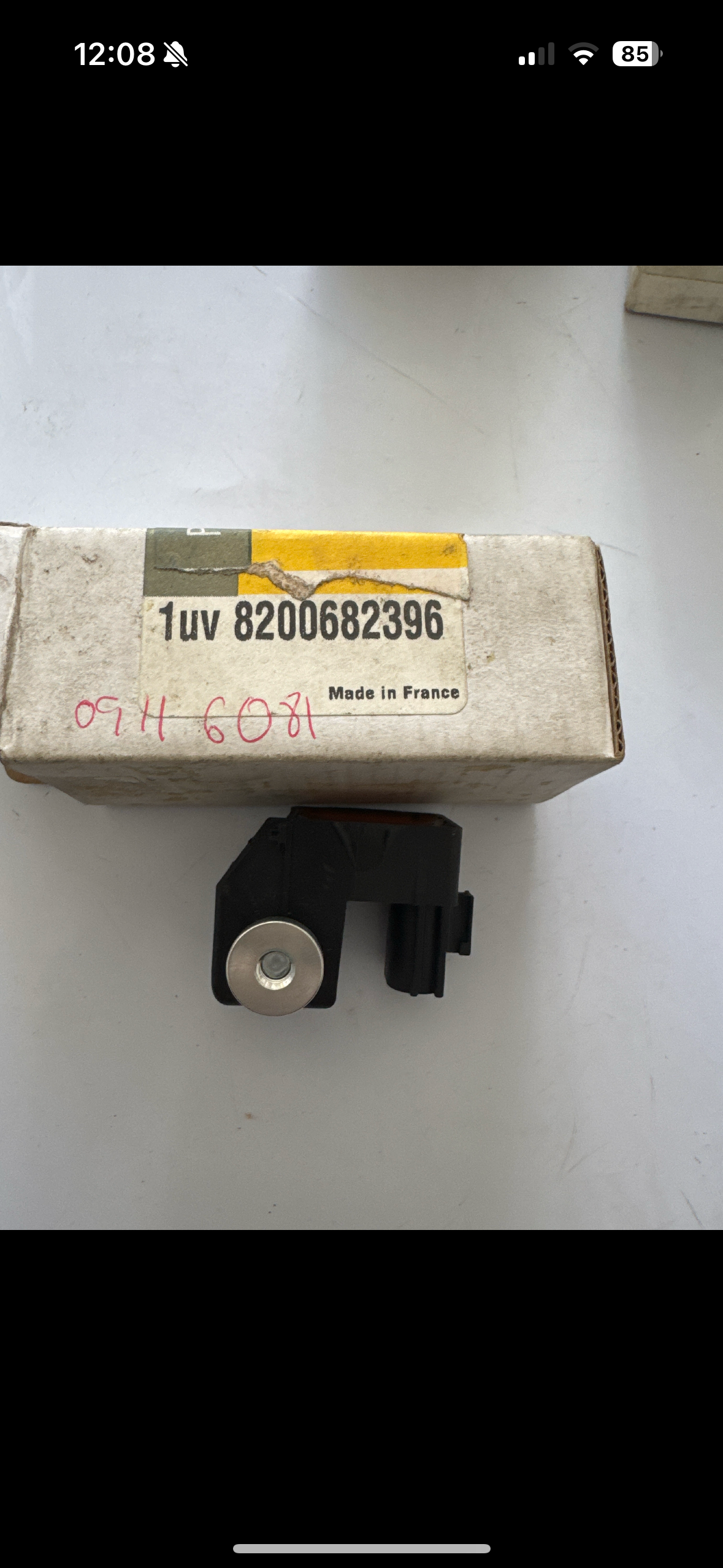 8200682396, CAPTADOR DETECTOR, Renault