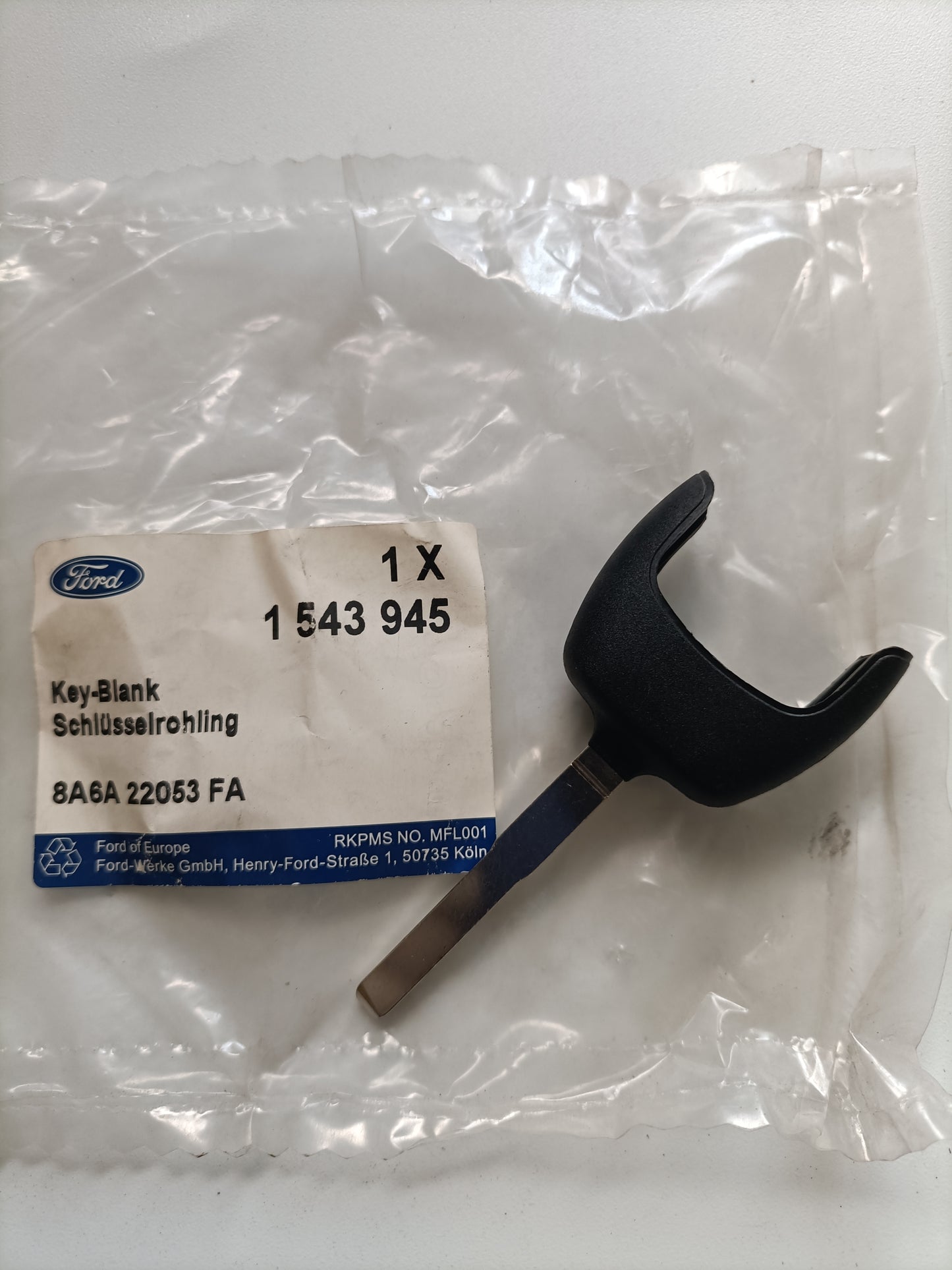 1543945, LLAVE - SIN HOST, Ford