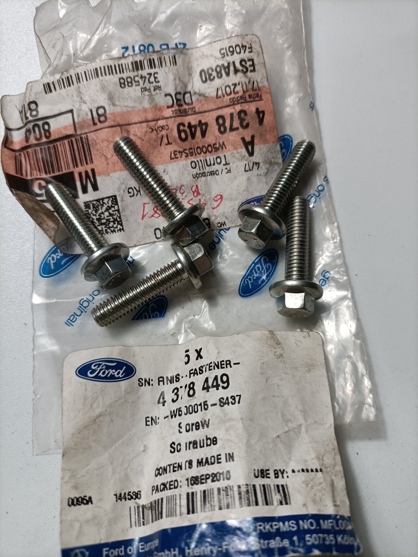 4378449, PARAFUSO, Ford